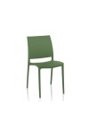 Sedia polipropilene verde menta design ergonomico Curtis