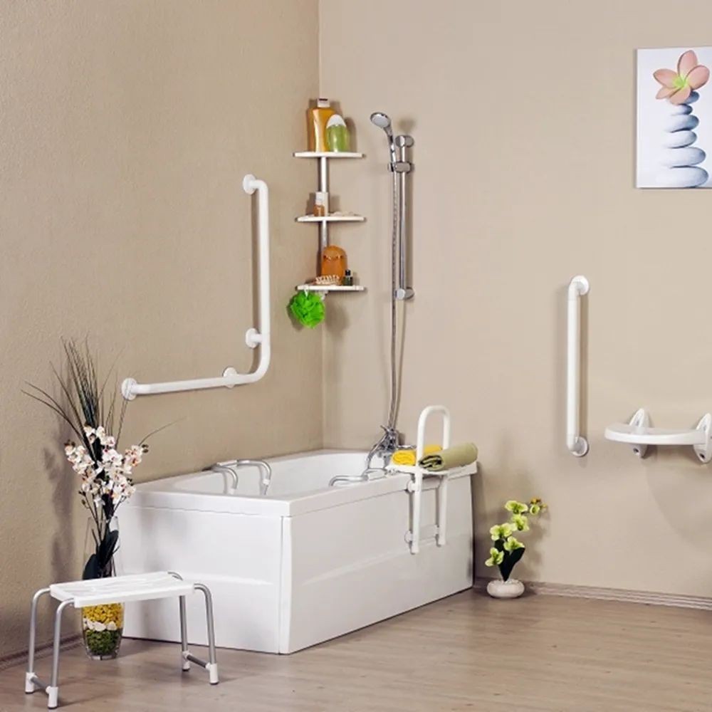 Corrimano di Sicurezza per Bagno 67 cm KV1101 Colore Bianco Prezzo