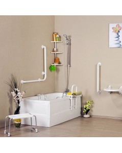 Corrimano di Sicurezza per Bagno 67 cm KV1101 Colore Bianco Prezzo