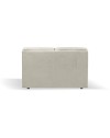 Divano 2 posti Alenda tessuto Roma05 colore beige 160x98x92h