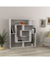 Libreria bianco con 9 ripiani Labirent 125x22x129