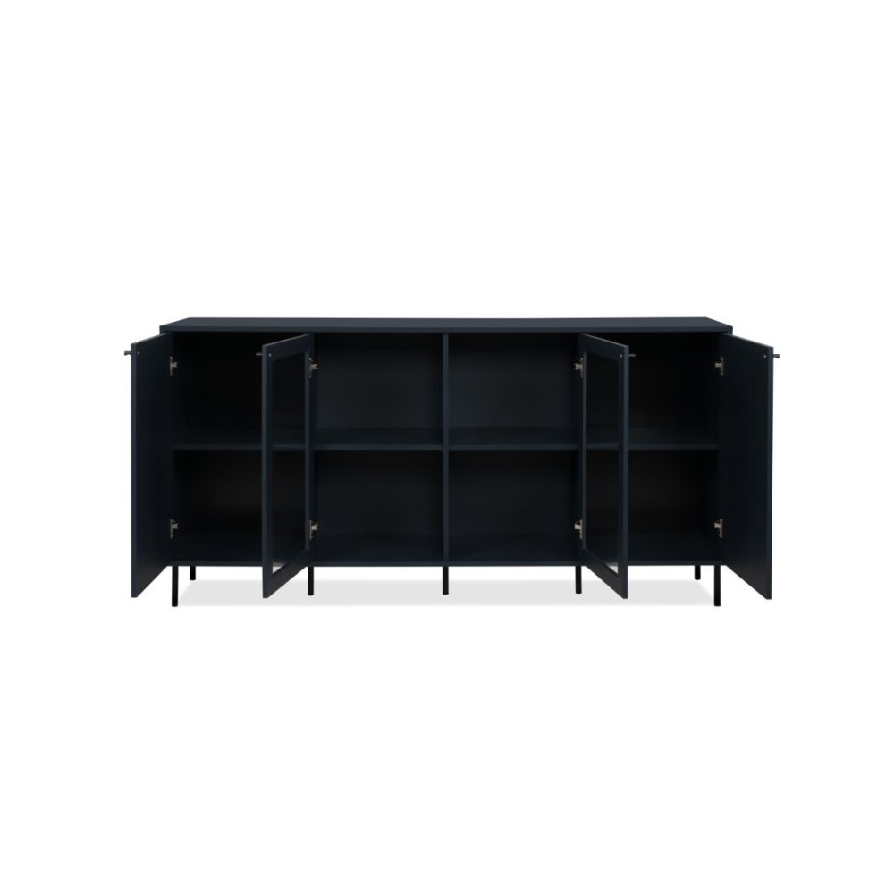 Credenza blue navy 4 ante Caracas51A 180X40X90H