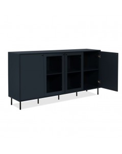 Credenza blue navy 4 ante Caracas51A 180X40X90H