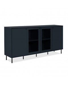 Credenza blue navy 4 ante Caracas51A 180X40X90H