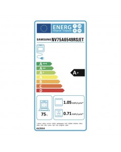 Forno elettrico multifunzione da incasso pulizia a vapore Samsung NV75A6549RSET inox