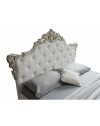 Letto matrimoniale con contenitore Savoia colore bianco