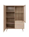 Credenza 2 ante e 2 cassetti effetto vimini Bali53ANEW