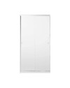 Armadio 2 ante scorrevoli 5 ripiani SWD4352023 colore bianco