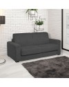 Divano letto 3 posti Kriog tessuto Roma28 antracite 197x96x90h