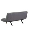 Divano con funzione letto e braccioli reclinabili Dube 181x81x86h colore grigio