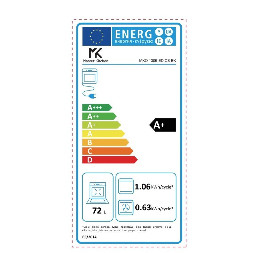 Forno elettrico da incasso 90 cm ventilato Bertazzoni F969LAGEKXT inox