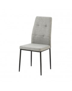 Sedia da Pranzo Tessuto Tortora Adara 63.5x44x89h Prezzo