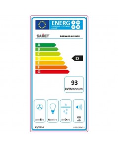 Gruppo Cappa Sottopensile Tornado 60 Samet Colore Inox Prezzo