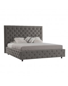 Letto Matrimoniale Contenitore Sondrio Colore Grigio Prezzo