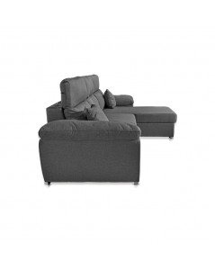 Divano con penisola contenitore grigio ComoII Twist20