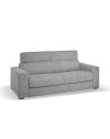 Divano letto 3 posti Crien nabuk Maryanne15 grigio cenere