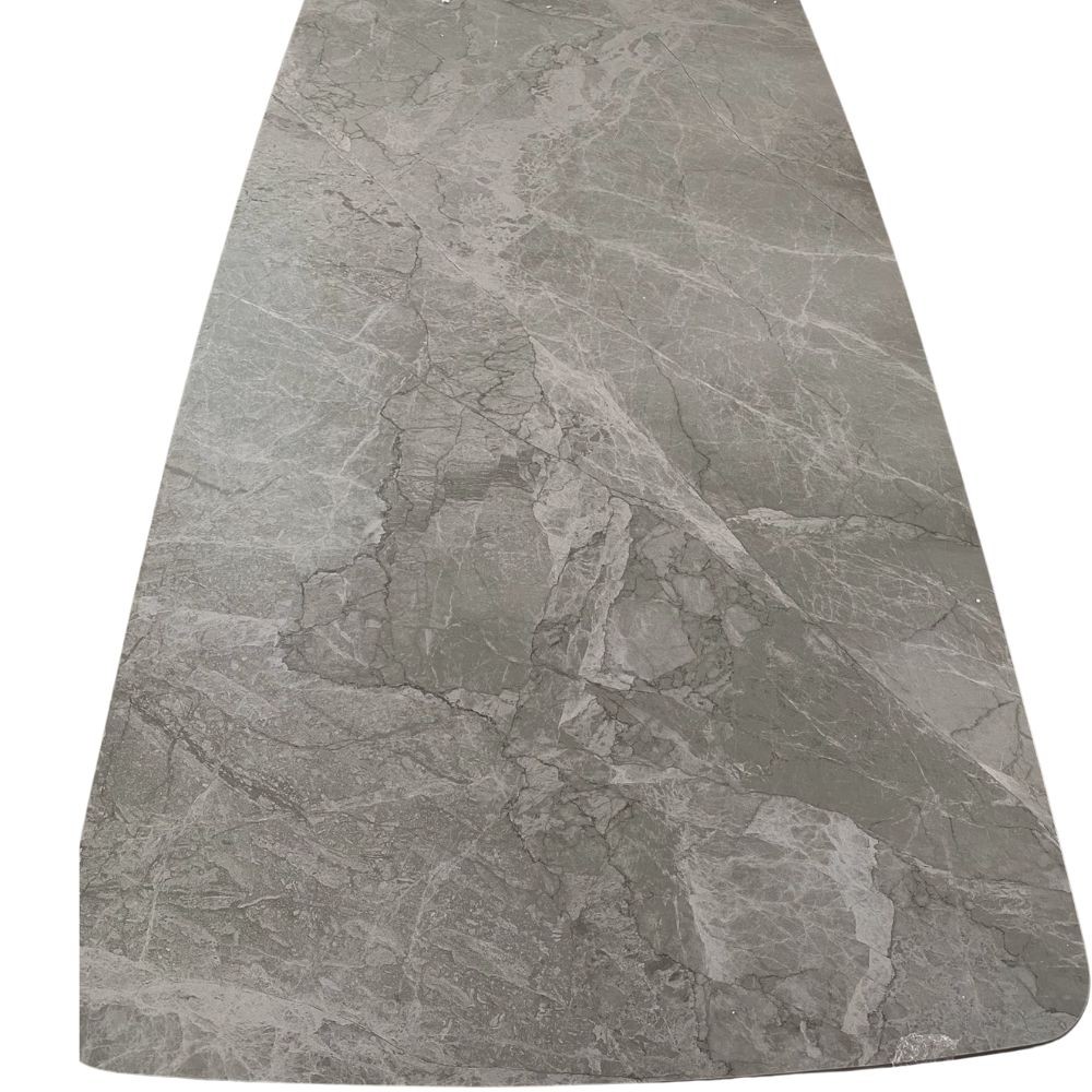 Tavolo piano ceramica effetto marmo grigio Oder 180x90