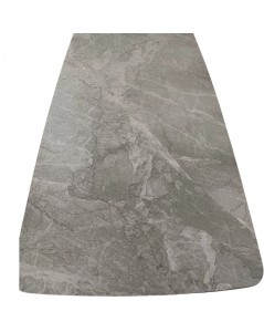 Tavolo piano ceramica effetto marmo grigio Oder 180x90