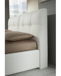 Letto Matrimoniale con Contenitore Melia tessuto grigio Prezzo