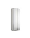 Armadio 2 ante Ettore 87x53x236 colore bianco frassinato