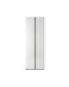 Cabina armadio angolare 2 ante Ettore 112x112x236 colore bianco frassinato