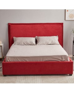 Letto Matrimoniale Contenitore Neso Colore Rosso Prezzo