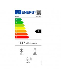 Frigorifero monoporta 119 lt Bomann KS21841 classe E
