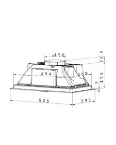 Gruppo Cappa Incasso Gruppo52 Basic Inox Samet Prezzo