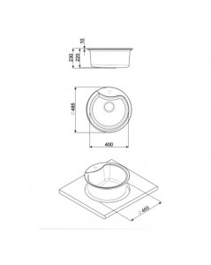 Lavello Incasso Rotondo Diametro 48 Smeg LSE48AV Avena Prezzo