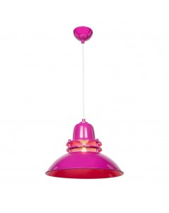 Lampada a sospensione fucsia stile industriale Tibet ASZ0872