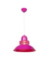 Lampada a sospensione fucsia stile industriale Tibet ASZ0872