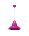 Lampada a sospensione stile industriale Tibet ASZ0872 colore fucsia