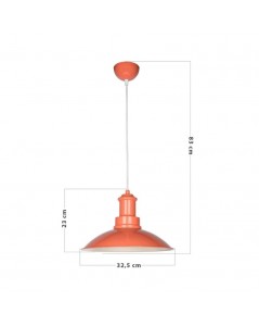 Lampada a Sospensione Tran ASZ0917 Colore Arancione Prezzo