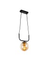 Lampada a sospensione stile minimal Terena ASZ1422 nera