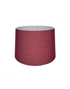 Paralume tessuto rosso Deco MDL3011