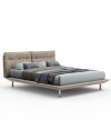 Letto matrimoniale moderno Bolt colore beige