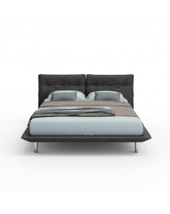 Letto Matrimoniale Moderno Bolt Colore Grigio Scuro Prezzo