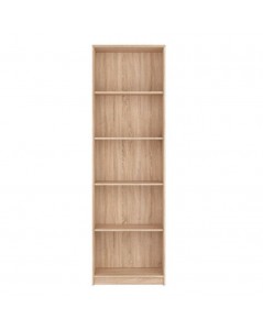 Libreria 5 ripiani colore teak Himalaya 90x33,8x210H