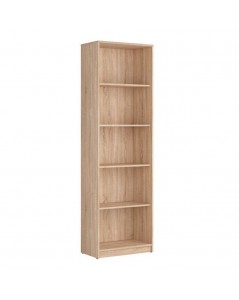 Libreria 5 ripiani colore teak Himalaya 90x33,8x210H