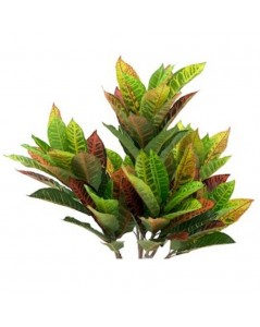 Pianta artificiale Croton 110h 97 foglie