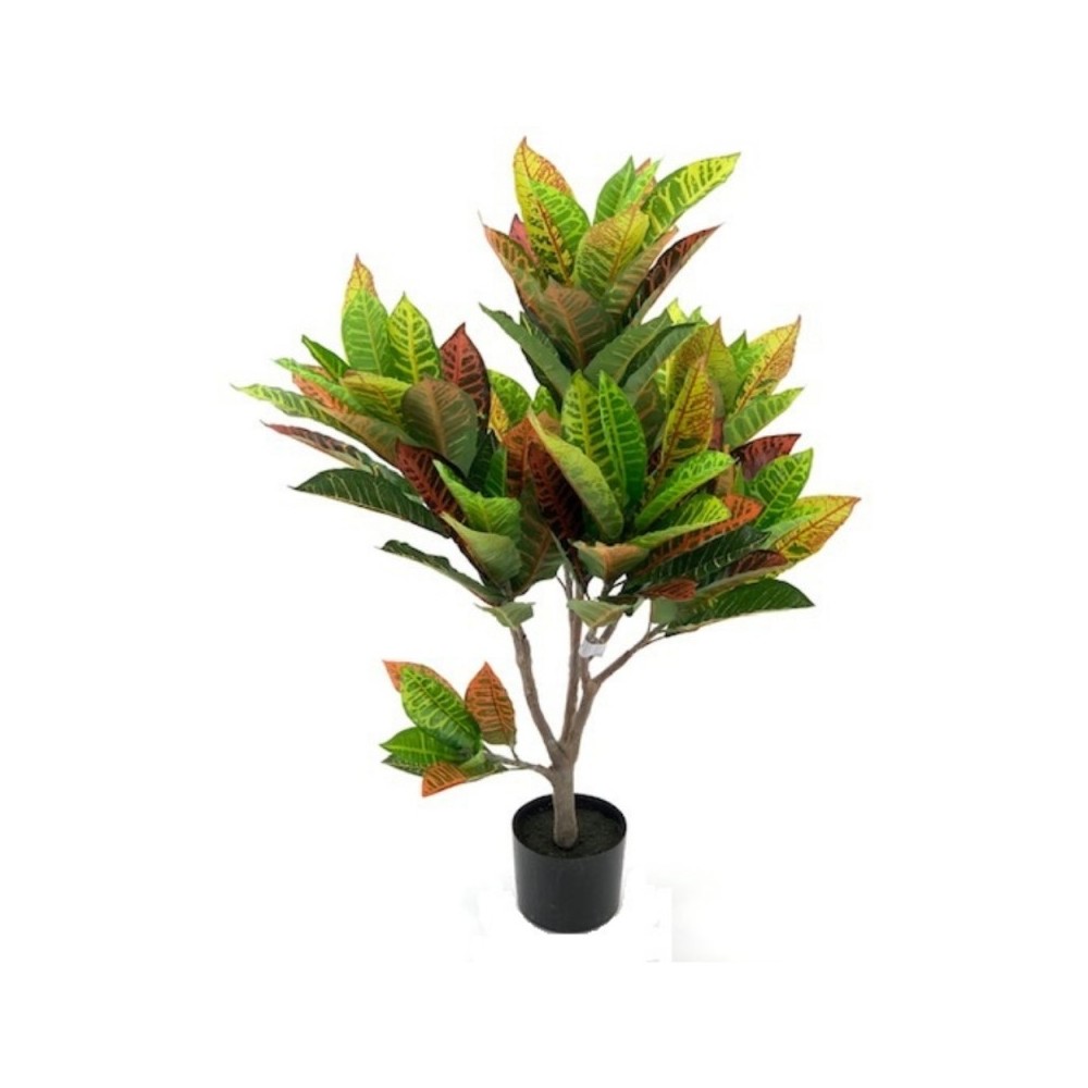 Pianta artificiale Croton 110h 97 foglie