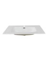 Lavabo consolle d'appoggio in ceramica bianco 81x46.5x17H VA836-80