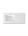 Mobile bagno sospeso Resia 90x46x54 H colore rovere