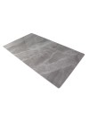 Tavolo top ceramica effetto marmo grigio lucido Mila 160x90