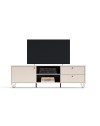 Mobile porta TV cashmere Aldo1 con anta cassetti e vano a giorno 182x40x50,1H