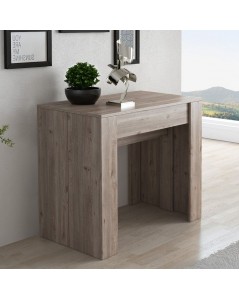 Consolle allungabile colore nelson oak Luka 90x51,6x76,6H