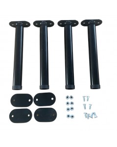 Set 4 piedini per rete altezza 35 centimetri