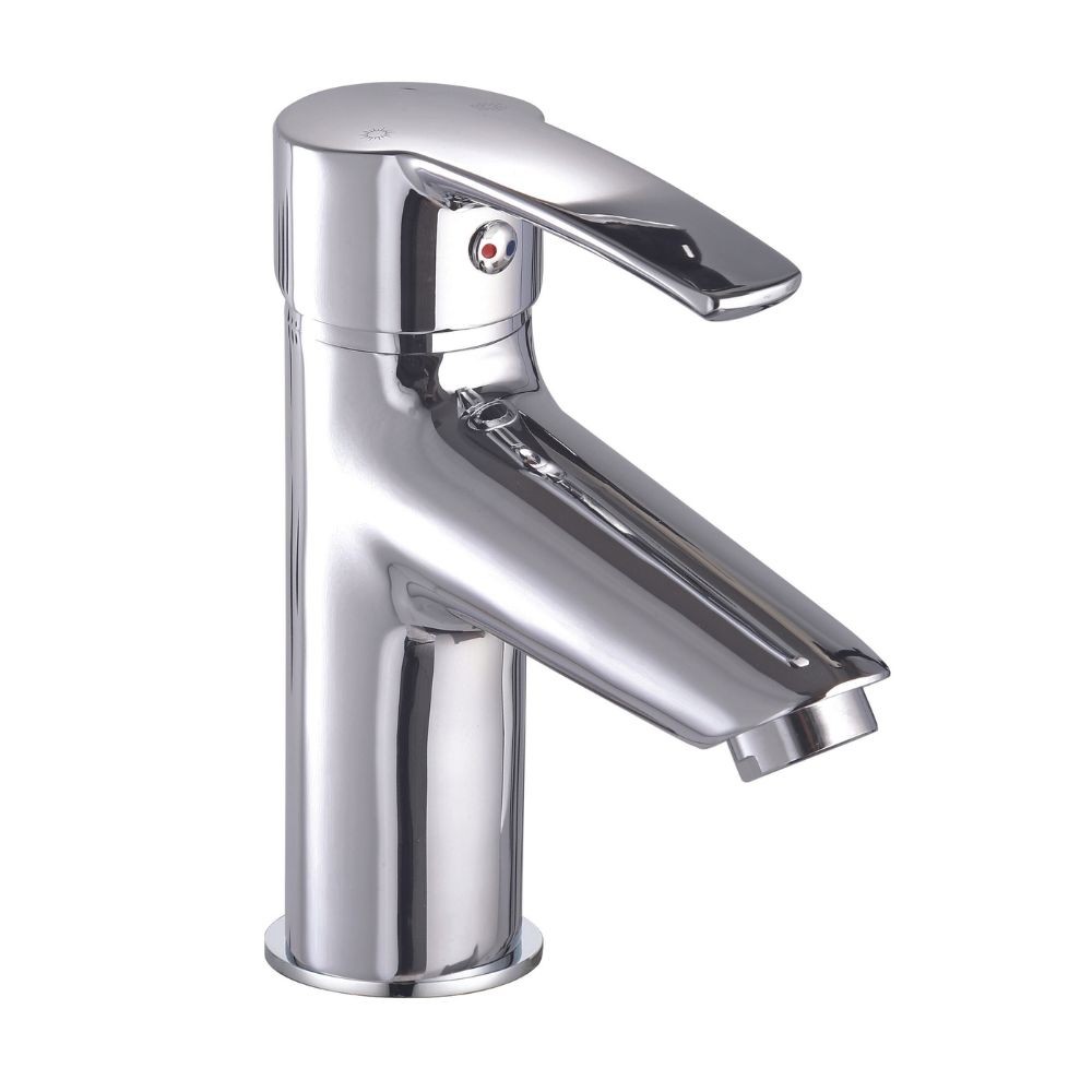 Miscelatore bidet cromato Dynobis con aeratore fisso