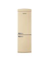 Frigorifero combinato Telefunken TKBM379BREF no frost 294 LT classe F colore beige retrò