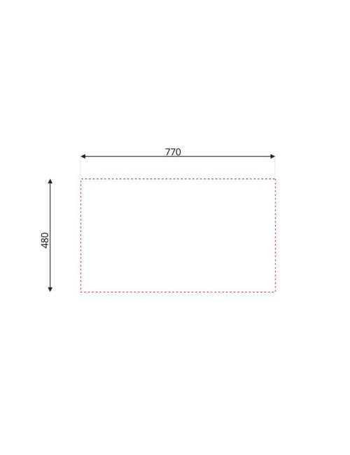 Lavello Incasso Cucina Acciaio 79x50 cm 1 Vasca e Gocciolatoio Sinistro